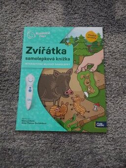 Albi Kouzené čtení - Samolepková knížka Zvířátka