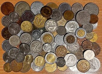 92 MINCÍ Z 92 RŮZNÝCH STÁTŮ SVĚTA