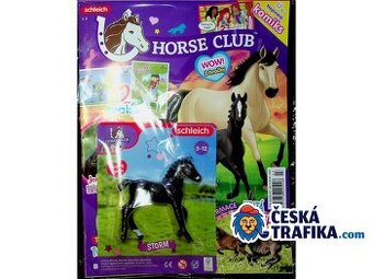 Schleich firurka koně Hříbě Storm z časopisu Horse club