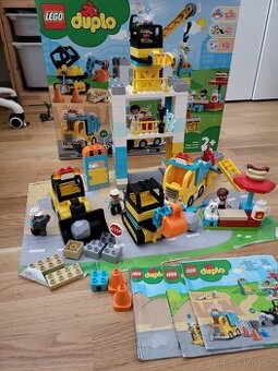 LEGO DUPLO 10933 – Stavba s věžovým jeřábem