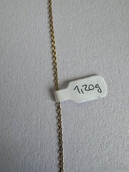 Zlatý řetízek 14K, 1,20 g, 45 cm