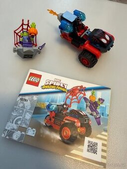 LEGO® Marvel Miles Morales: Spider-Man a jeho techno tříkolk