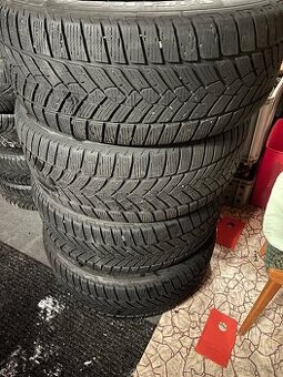 4x zimní pneu 255/55 R18 vzorek 80%