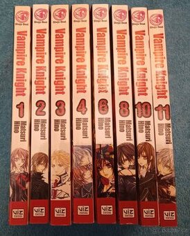 Manga Vampire Knight 1-4,6,8,10,11 v aj