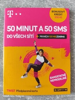 Twist Předplacená karta T-Mobile