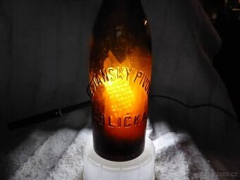 Pivní lahve - Měšťanský pivovar Polička - dva kusy