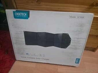 2x použití Choetech SC009-V2 solární nabíječka - 100W, USB-C
