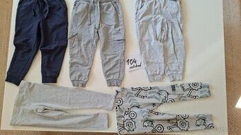 Velikost 104  tepláky a elasťáky