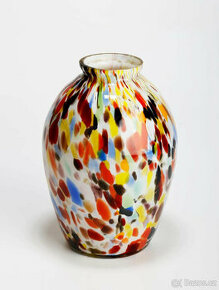 Váza brokové sklo - Salomon Reich