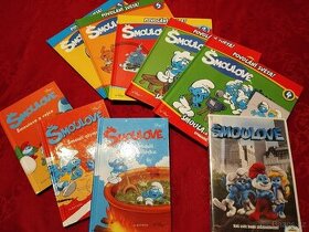 8x kniha Šmoulové a nové DVD zdarma