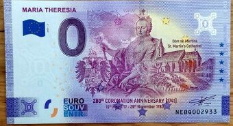 0 EURO BANKOVKY PANOVNÍCI, STAV UNC, JEDNOTNÁ CENA