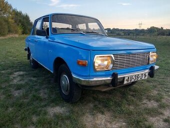 Wartburg 353W, garážovaný, světle modrá
