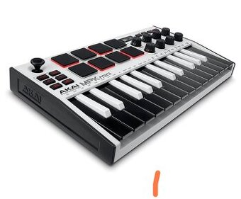 MIDI AKAI MPK mini + originál průhledný kryt - 1