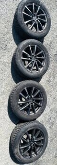 Alu kola 5x112 R18 Borbet zimní 235/55/18 Škoda Kodiaq,Toura