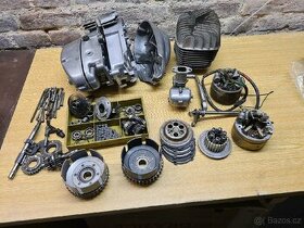 Motor MZ TS 150 a karburátor