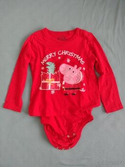 Body s trikem vel. 98 prasátko Peppa