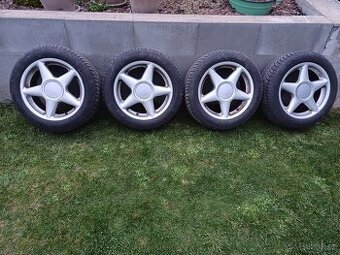 Alu kola 5x100 s pneu 205x55 r16