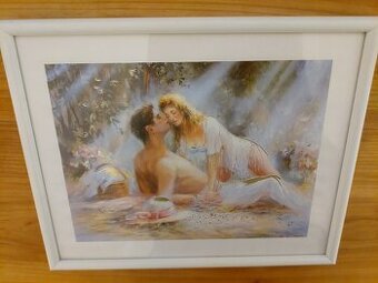 Krásný romantický valentýnský obraz - nefalšovaná romantika - 1