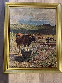 Obraz tisk - Giovanni Segantini
