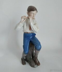 Velká porcelánová figura Kodaň