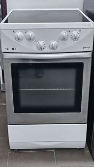 Sklokeramický sporák GORENJE, horkovzdušná trouba, gril, š50