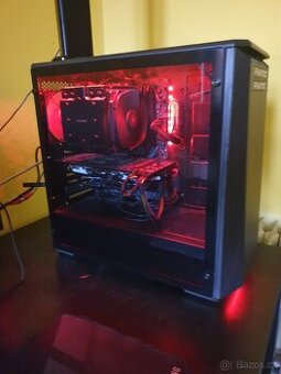 Herní PC - Ryzen 5 3600x, GTX 1070ti, 32B RAM
