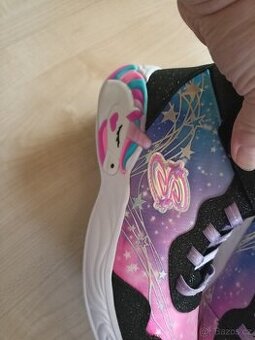 Skechers boty zimní svítící