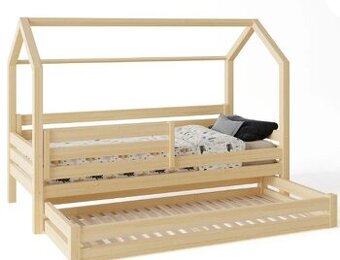 Dětská postel se stříškou