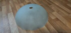 Stínítko na lustr, mléčné sklo, průměr 44cm