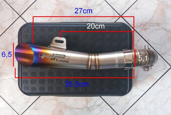 tlumič výfuk Akrapović R6 R1 FZ GSX MT09 CB ZX6R Z800 Z900