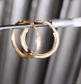 Náušnice 14 k 585 čejka