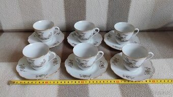 Kvalitní porcelánová, čajová nebo kávová souprava - výborný