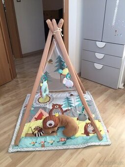 Skip Hop dětská hrací deka "kempingový stan"