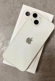 iPhone 13 128GB Starlight – perfektní stav