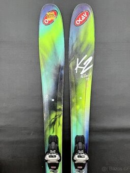 Zachovalé freeride lyže K2 FulLuvit 95 délka 163cm