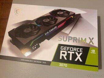 MSI GeForce RTX 3070 8GB Suprim X