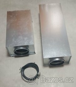 Vzduchotechnika - tlumiče - nové a nepoužíté