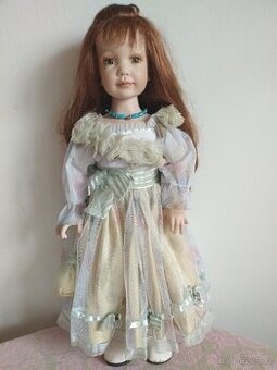 Sběratlská porcelánová panenka