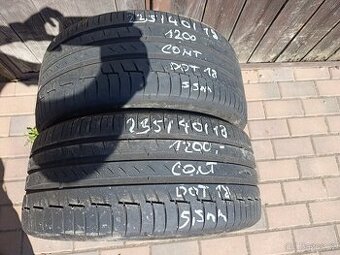 235/40/18 letní 2 kusy Continental