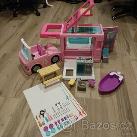 Barbie karavan snů 3v1 Mattel