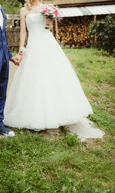 Prodám svatební šaty Pronovias Barroco - 1