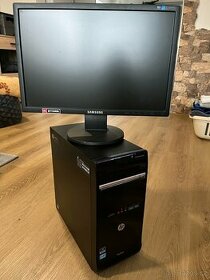 Stolní počítač HP + monitor Samsung