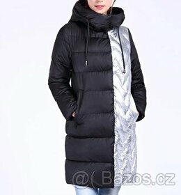 Nová dámská bunda s kapucí, velikost 36. - 1