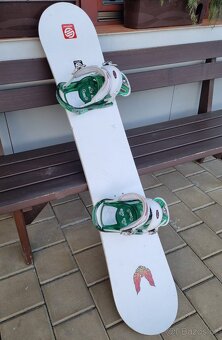 Snowboard komplet