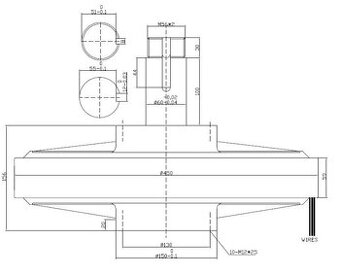 3-fázový generátor pro větrné, vodní elektrárny 10KW-800R