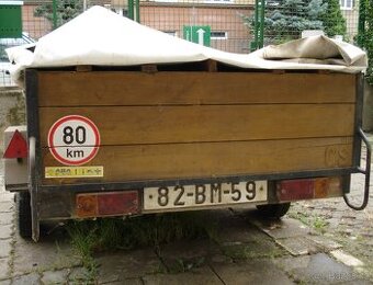 vlek - přívěs za osobní auto