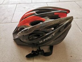 Helma 57-62cm (červeno-černá) - 1