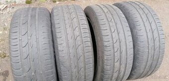 4ks letní pneu 185/55 15" cena za 4ks, Stav 50%