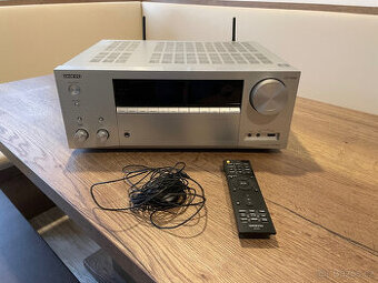 AV receiver Onkyo TX-NR656 - stříbrný