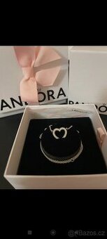 Řetízek pandora milující srdce - 1